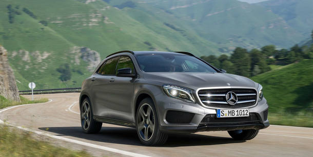 mercedes gla ranking de vendas