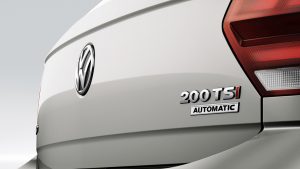 Traseira do carro Novo Polo 200 TSI