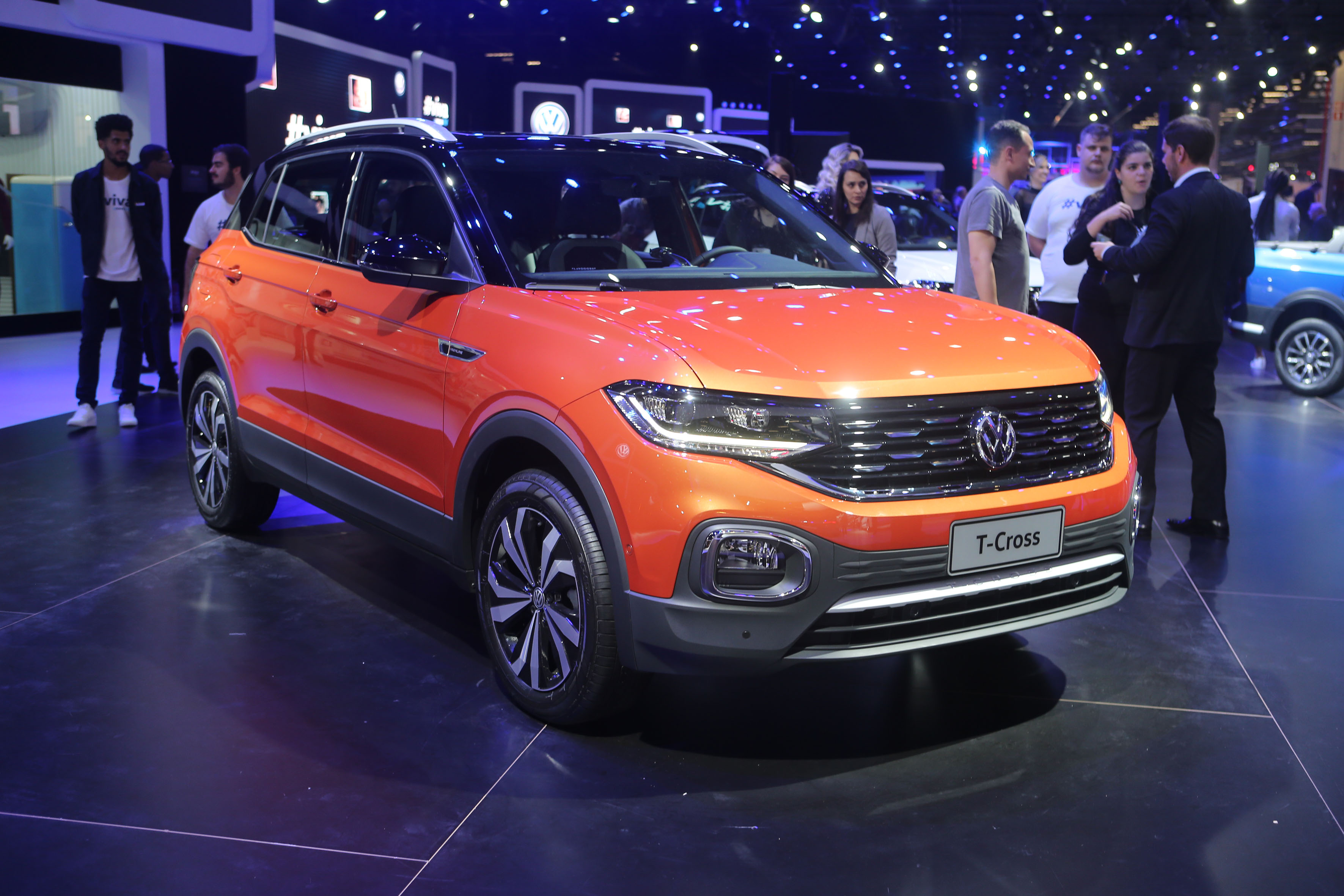 Volkswagen T-Cross novos SUVs