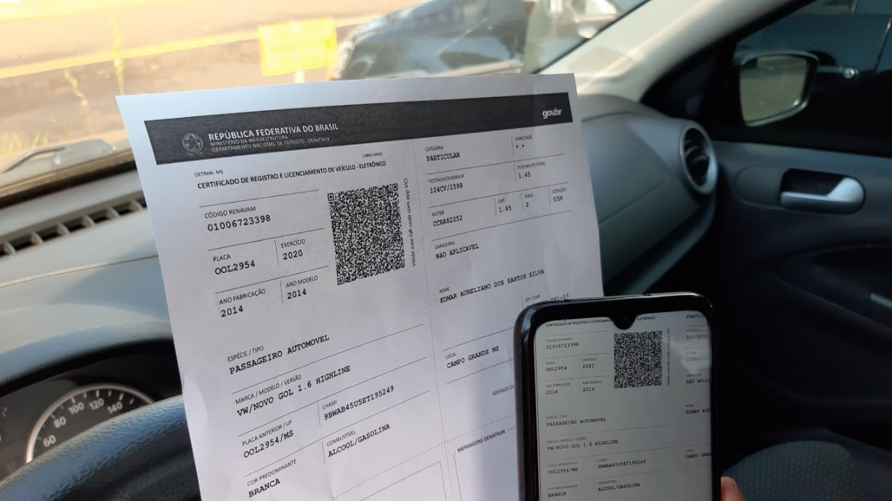 CRLV transferência digital licenciamento Detran-SP