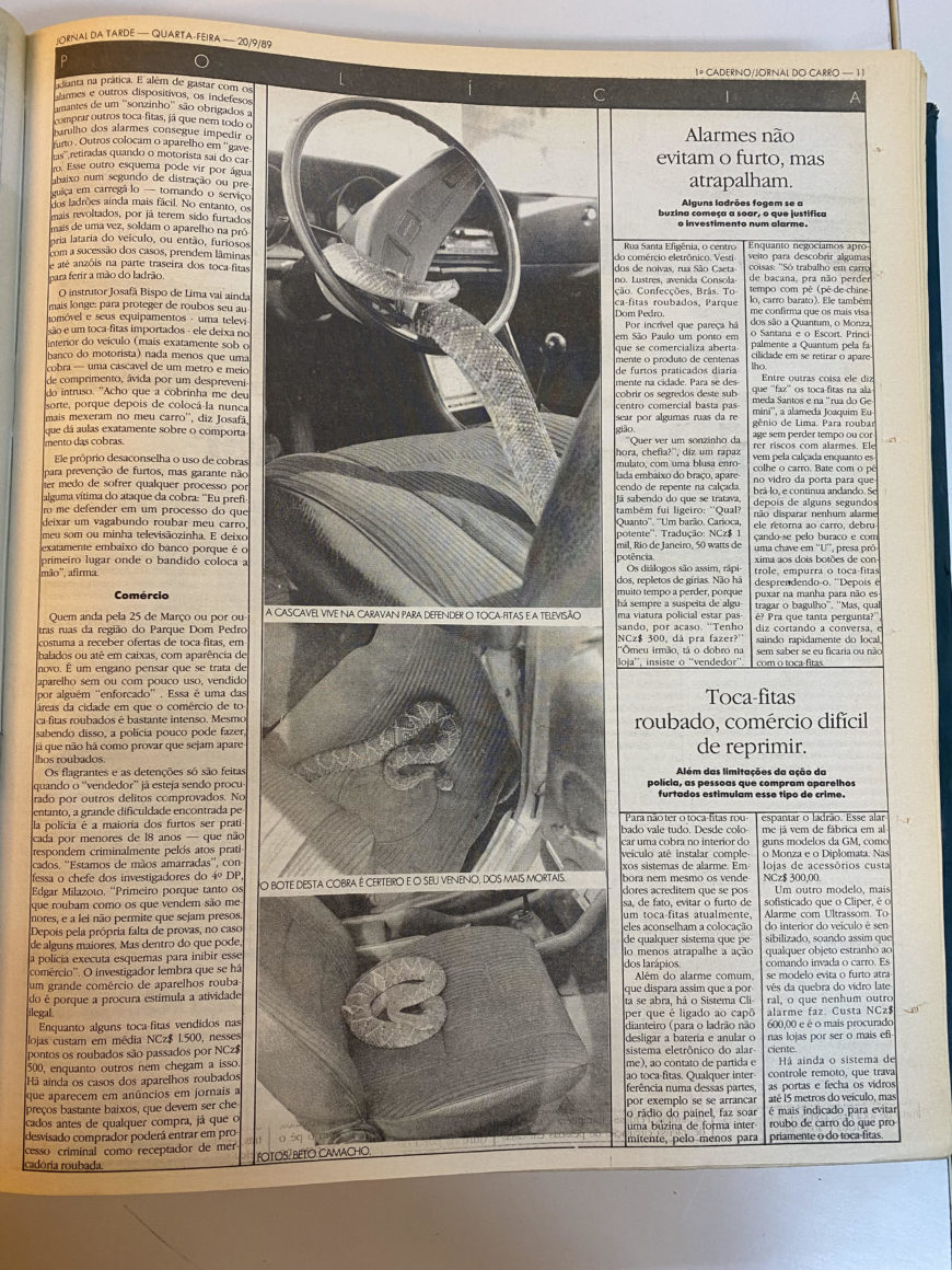 Jornal do Carro JC 40 Anos