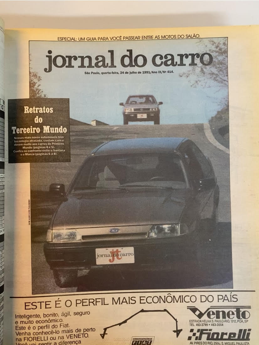 Jornal do Carro JC 40 Anos